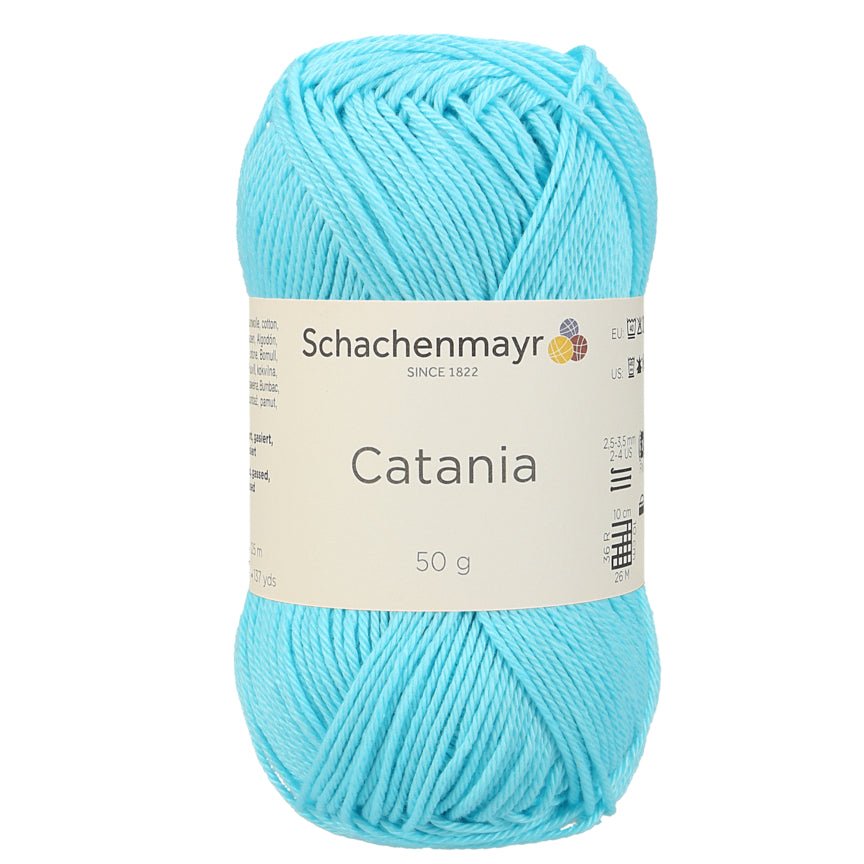 Catania | Baumwolle | 125m/50g | Farbe 397 - Türkis | rebecca-online.de