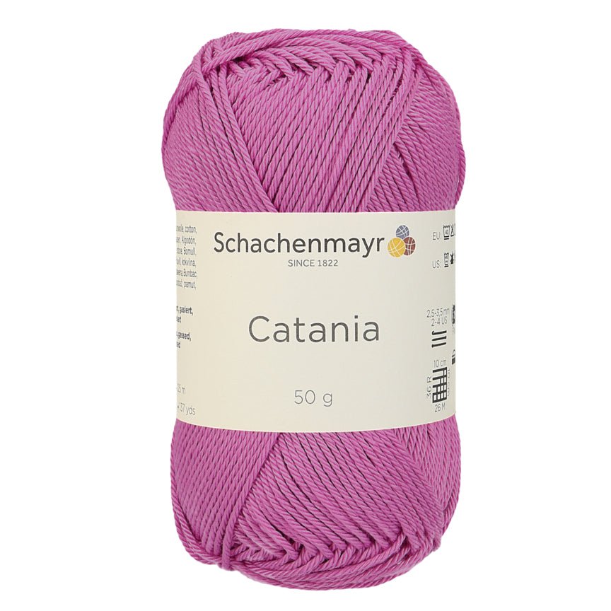 Catania | Baumwolle | 125m/50g | Farbe 398 - Azalee | rebecca-online.de