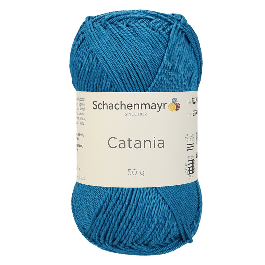 Catania | Baumwolle | 125m/50g | Farbe 400 - Ocean | rebecca-online.de