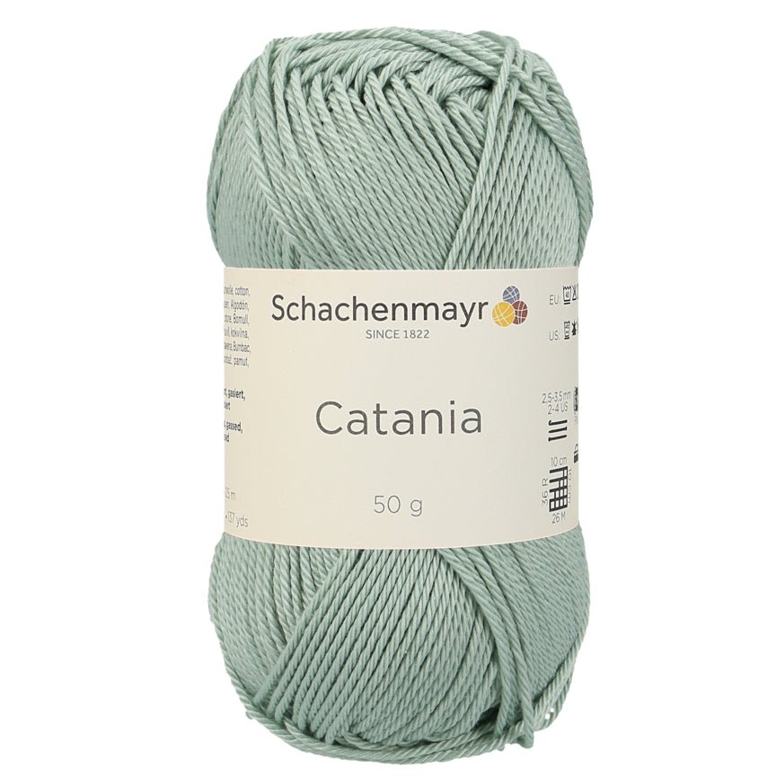 Catania | Baumwolle | 125m/50g | Farbe 402 - Reseda | rebecca-online.de