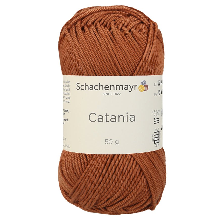 Catania | Baumwolle | 125m/50g | Farbe 426 - Fuchs | rebecca-online.de