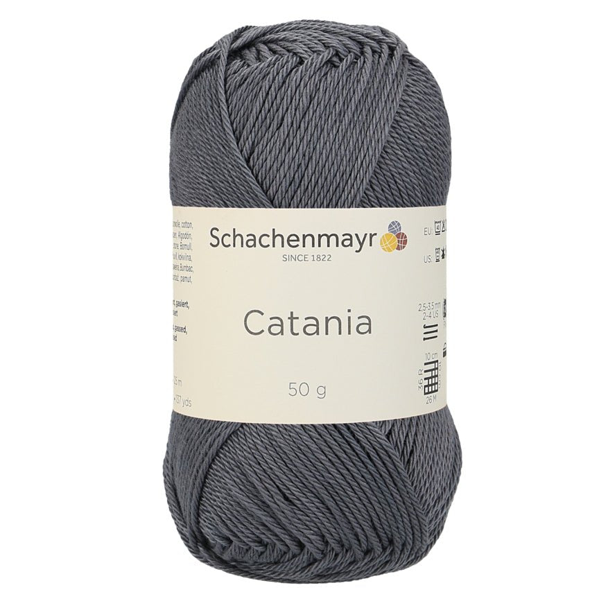 Catania | Baumwolle | 125m/50g | Farbe 429 - Anthrazit | rebecca-online.de