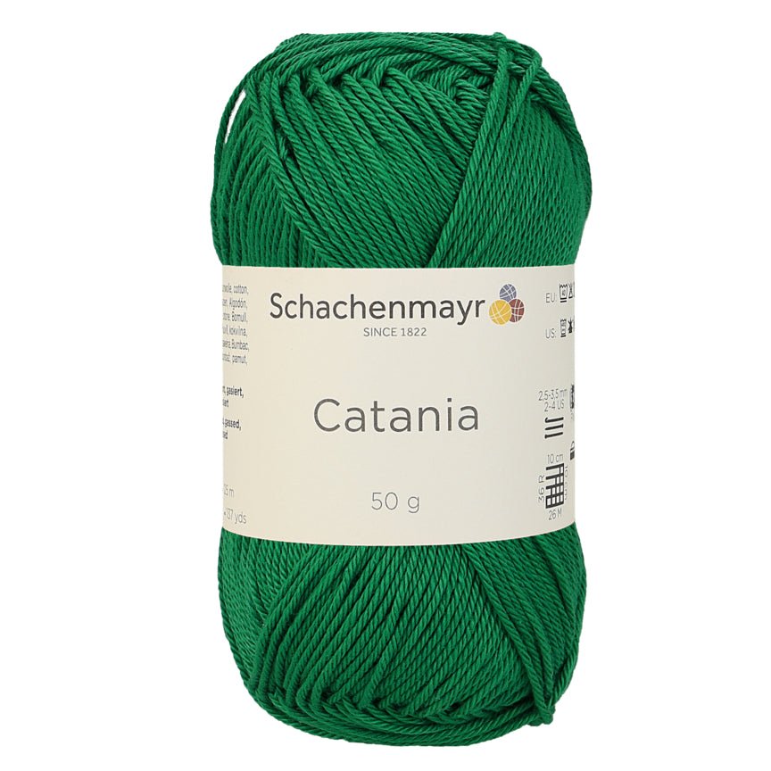 Catania | Baumwolle | 125m/50g | Farbe 430 - Smaragd | rebecca-online.de