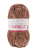 CHENILLE Wolle | 100g | Farbe 13 - Hellbraun | rebecca - online.de