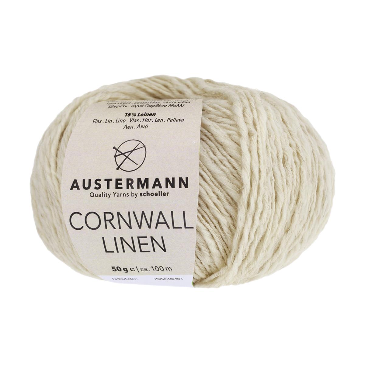 Cornwall Linen | 100 M - 50G | 01 - Natur - Rebecca - Online.de