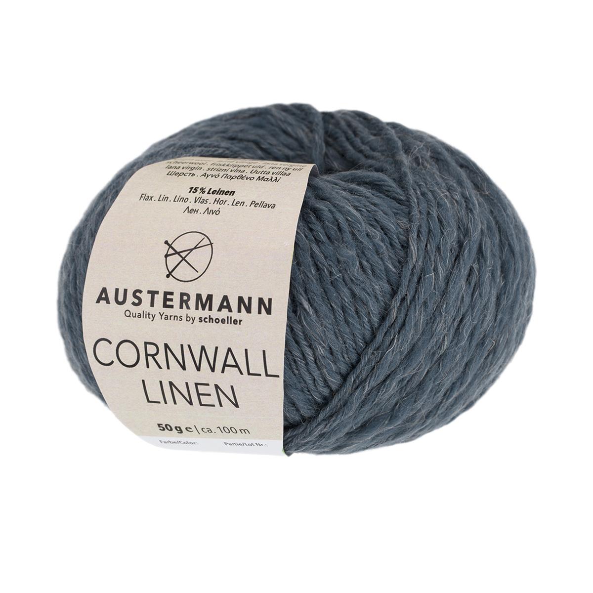 Cornwall Linen | 100 M - 50G | 04 - Blau - Rebecca - Online.de