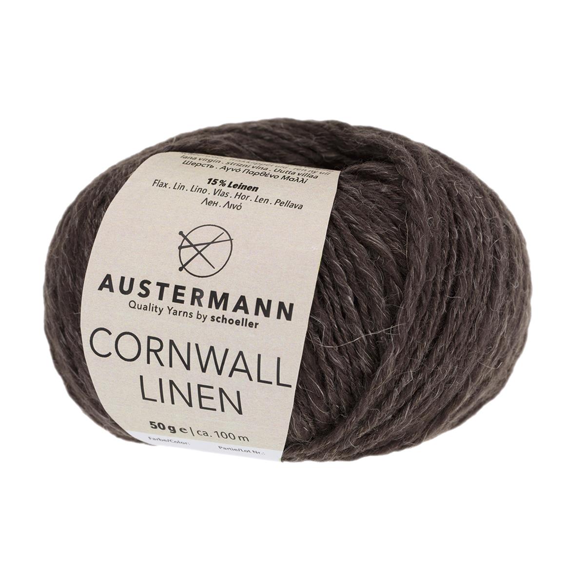 Cornwall Linen | 100 M - 50G | 06 - Kaffee - Rebecca - Online.de