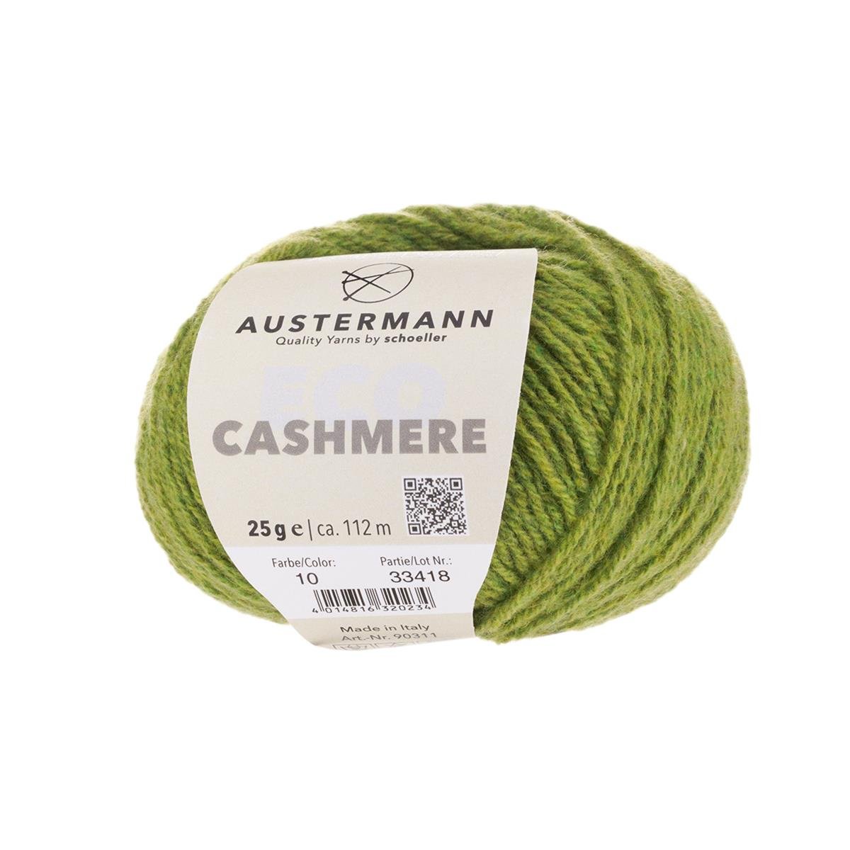 Eco Cashmere | 112 M - 25 G | 10 - Gruen - Rebecca - Online.de