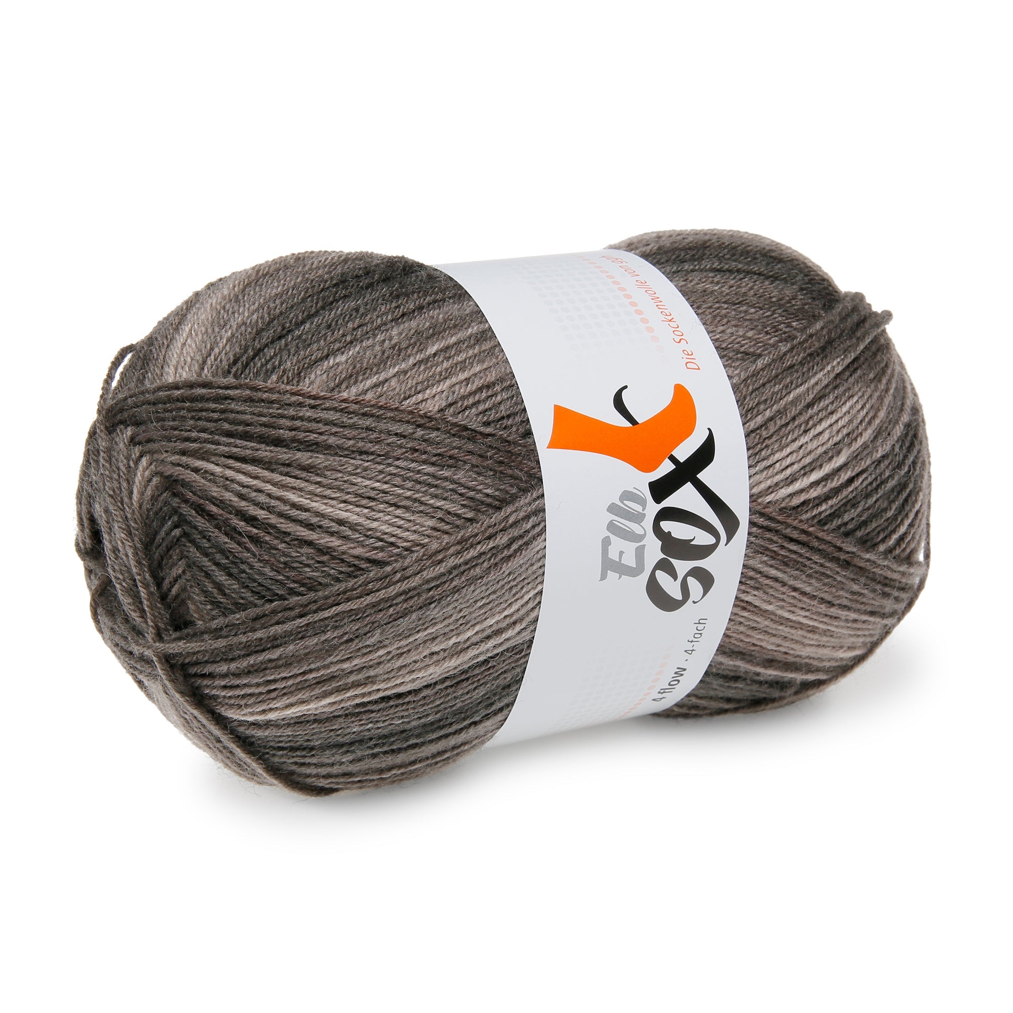 ElbSox - 4 flow - color | 002 - Braun Dégradé - Rebecca - Online.de