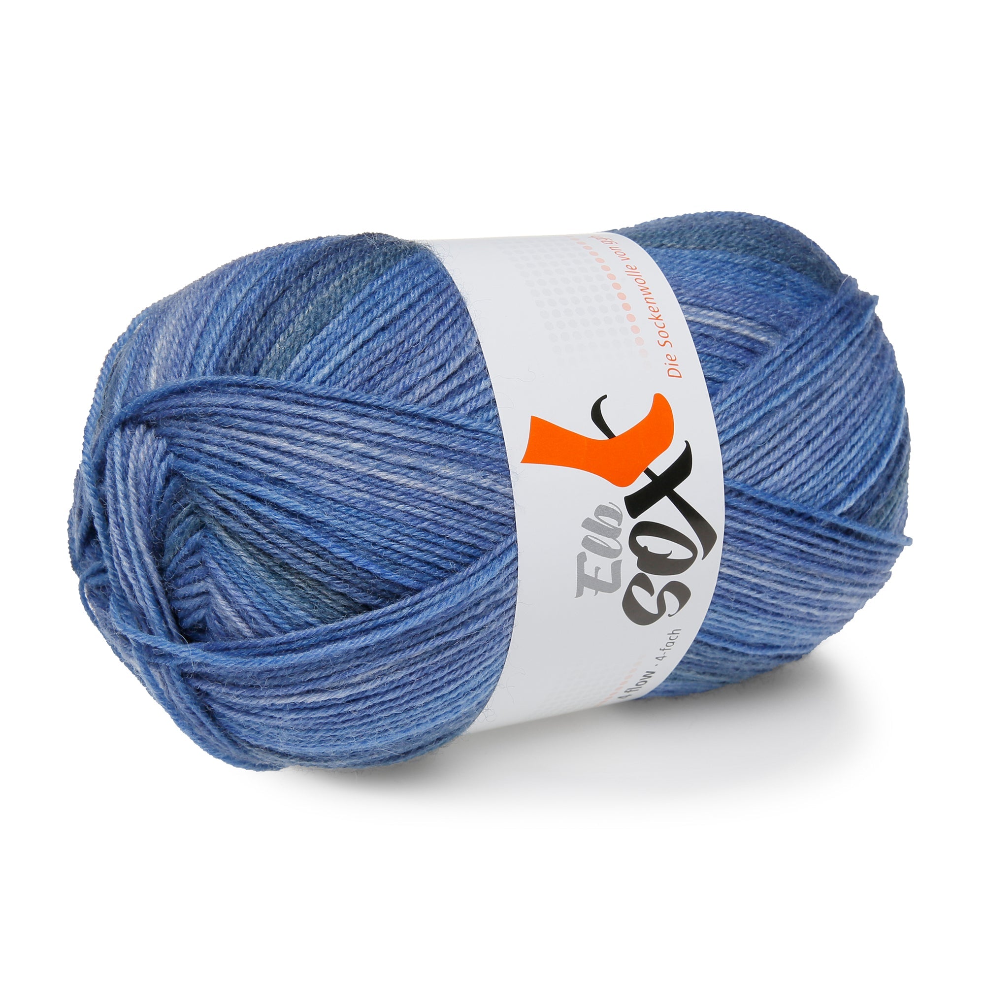 ElbSox - 4 flow - color | 004 - Blau Dégradé - Rebecca - Online.de