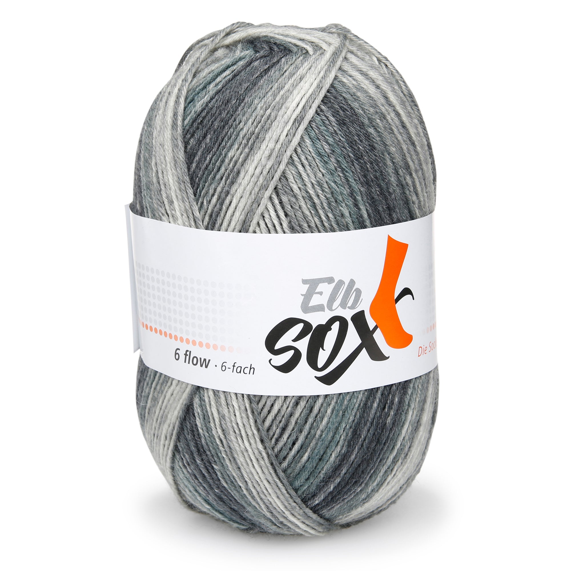 ElbSox - 6 flow - color | 001 - Schwarz Dégradé - Rebecca - Online.de