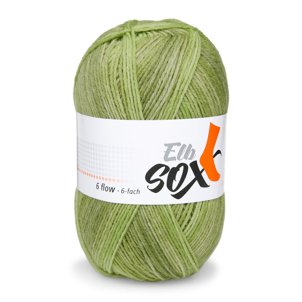 ElbSox - 6 flow - color | 003 - Grün Dégradé - Rebecca - Online.de
