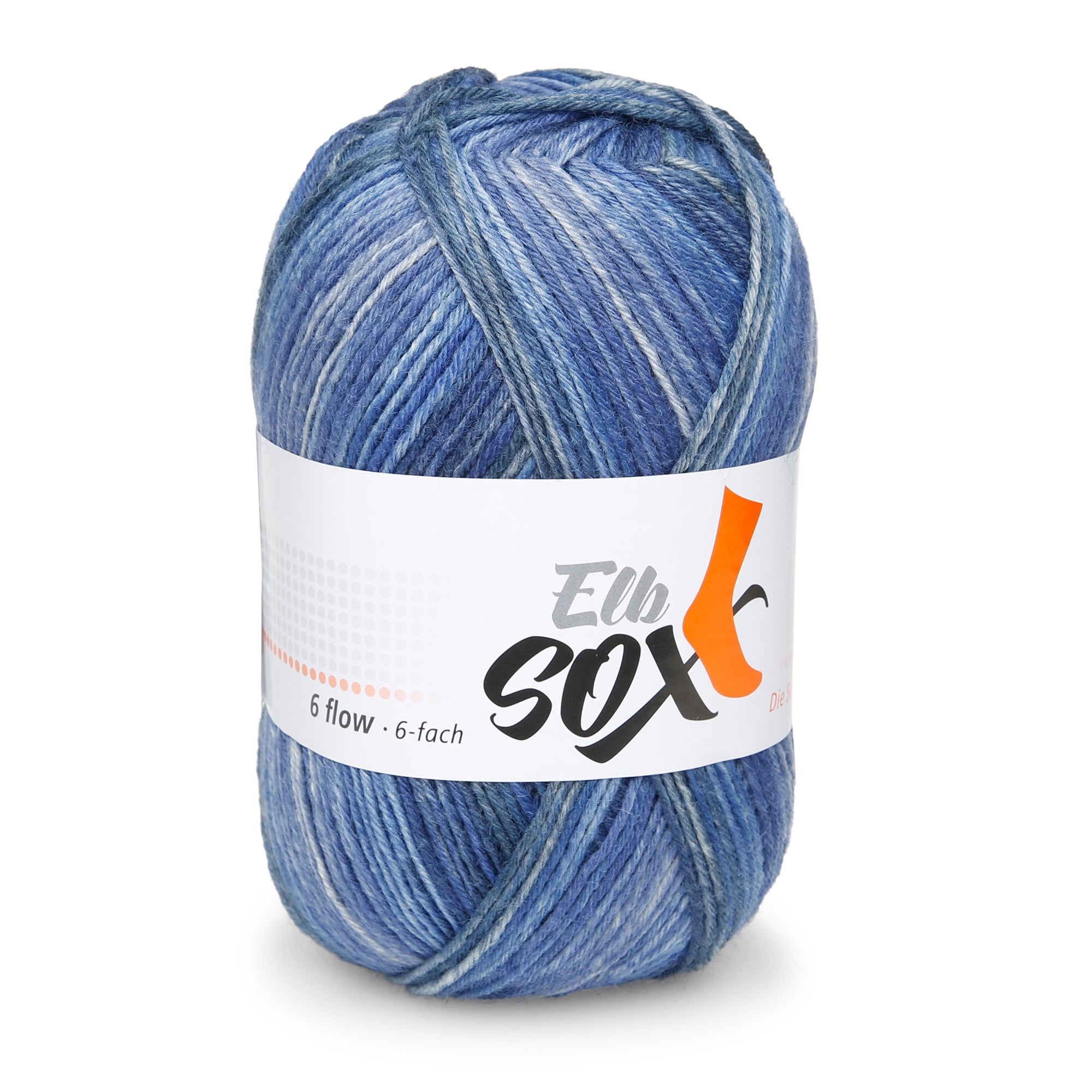 ElbSox - 6 flow - color | 004 - Blau Dégradé - Rebecca - Online.de