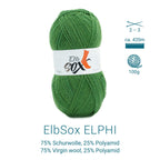 ElbSox Pier 4 | 100g Sockenwolle | 004 - Meeresgrün - Rebecca - Online.de