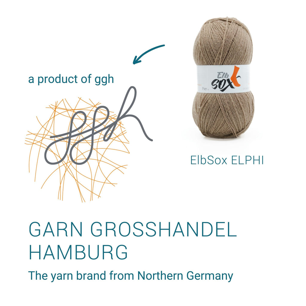ElbSox Pier 4 | 100g Sockenwolle | 007 - Sandbeige - Rebecca - Online.de