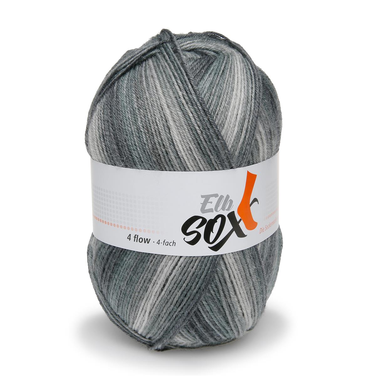 ElbSox - 4 flow - color | 001 - Schwarz Dégradé