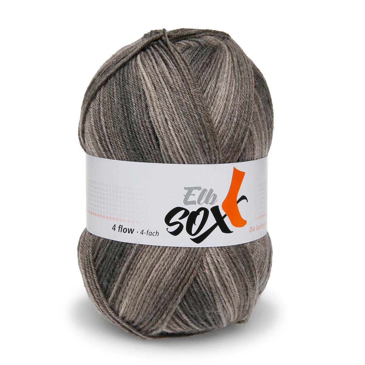 ElbSox - 4 flow - color | 002 - Braun Dégradé
