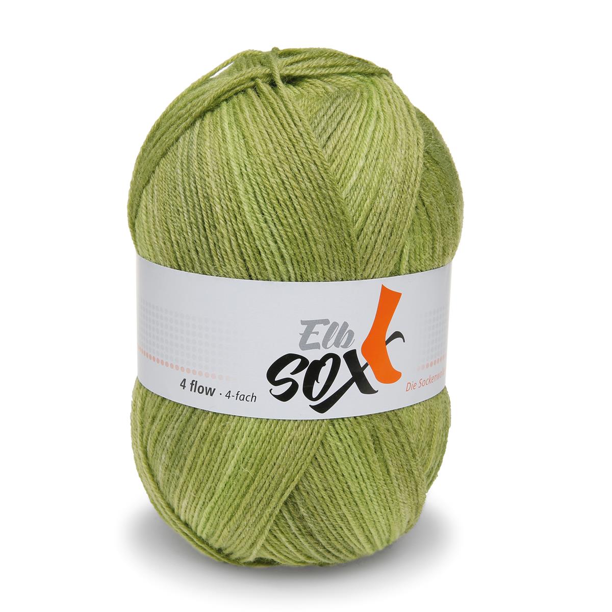 ElbSox - 4 flow - color | 003 - Grün Dégradé