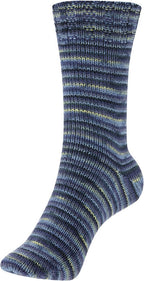 Fortissima 4 - fach Merino - Sockenwolle 100g | Farbe 101 - DENIM - rebecca - online.de