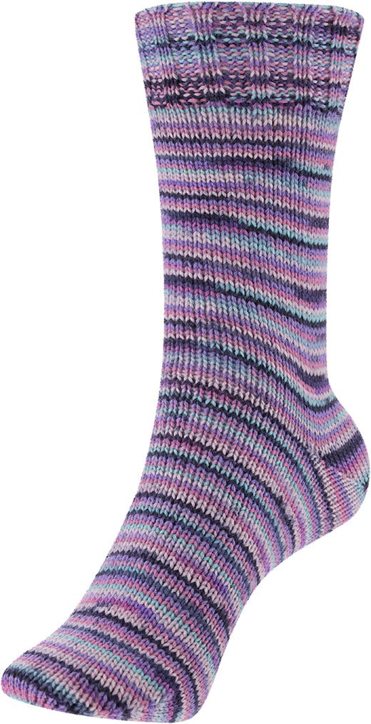 Fortissima 4 - fach Merino - Sockenwolle 100g | Farbe 104 - BERRY - rebecca - online.de