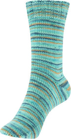 Fortissima 4 - fach Merino - Sockenwolle 100g | Farbe 105 - LAGUNE - rebecca - online.de