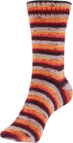 Fortissima 4 - fach Merino - Sockenwolle 100g | Farbe 111 - DAHLIE - rebecca - online.de