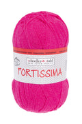 Fortissima 4 - fach Uni - Sockenwolle 100g | Farbe 2012 - FUCHSIE | rebecca - online.de