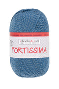 Fortissima 4 - fach Uni - Sockenwolle 100g | Farbe 2031 - POLAR - MOULINÉ - rebecca - online.de