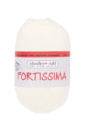 Fortissima 4 - fach Uni - Sockenwolle 100g | Farbe 2048 - NATUR - rebecca - online.de
