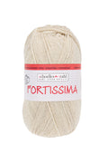 Fortissima 4 - fach Uni - Sockenwolle 100g | Farbe 2073 - SAND - MELIERT | rebecca - online.de