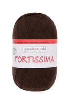 Fortissima 4 - fach Uni - Sockenwolle 100g | Farbe 2092 - DUNKELGRUEN - rebecca - online.de