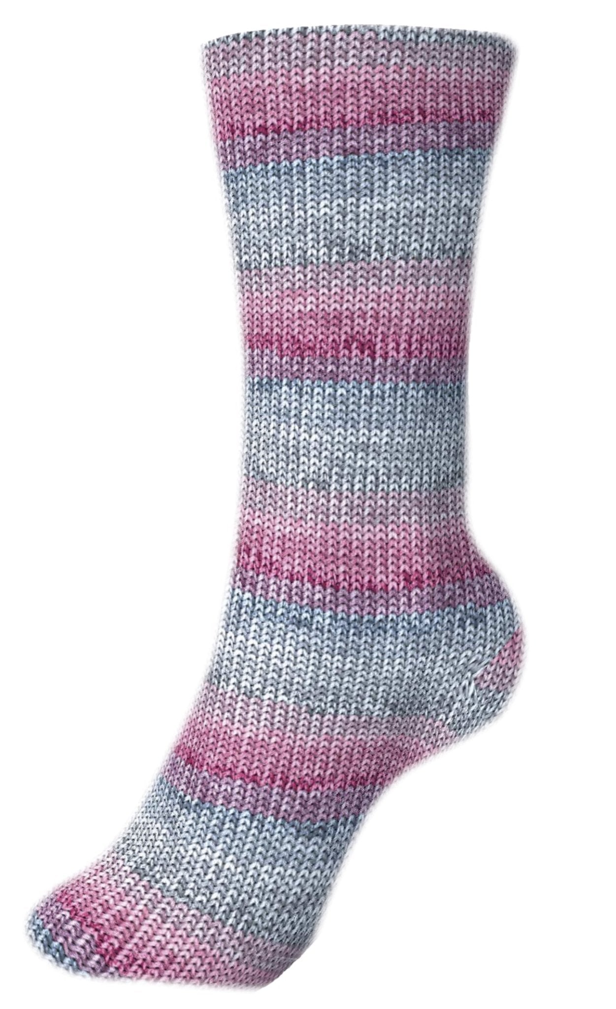 Fortissima 6 - fach bunte Sockenwolle 150g | Farbe 202 - ERIKA - rebecca - online.de