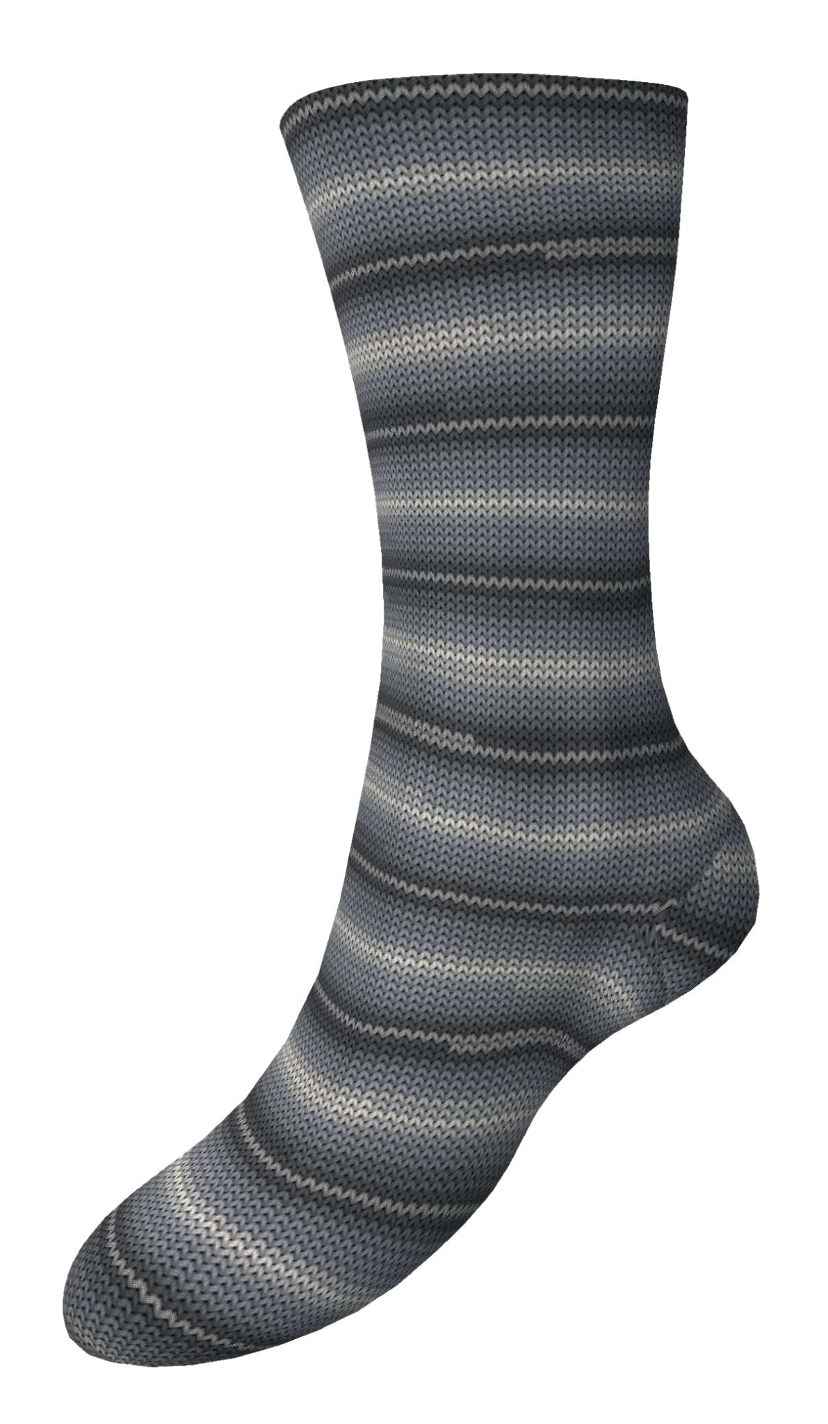 Fortissima 6 - fach bunte Sockenwolle 150g | Farbe 469 - ONYX - rebecca - online.de