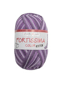 Fortissima 6 - fach bunte Sockenwolle 150g | Farbe 472 - AMETHYST - rebecca - online.de