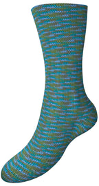 Fortissima 8 - fach bunte Sockenwolle 150g | Farbe 801 - WALD - rebecca - online.de