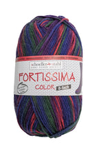 Fortissima 8 - fach bunte Sockenwolle 150g | Farbe 804 - HERBST - rebecca - online.de