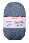 Fortissima 8 - fach Sockenwolle 150g | Farbe 8033 - JEANS - rebecca - online.de