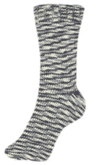 Fortissima bunte 4 - fach Sockenwolle | Farbe 2407 - GREY - rebecca - online.de