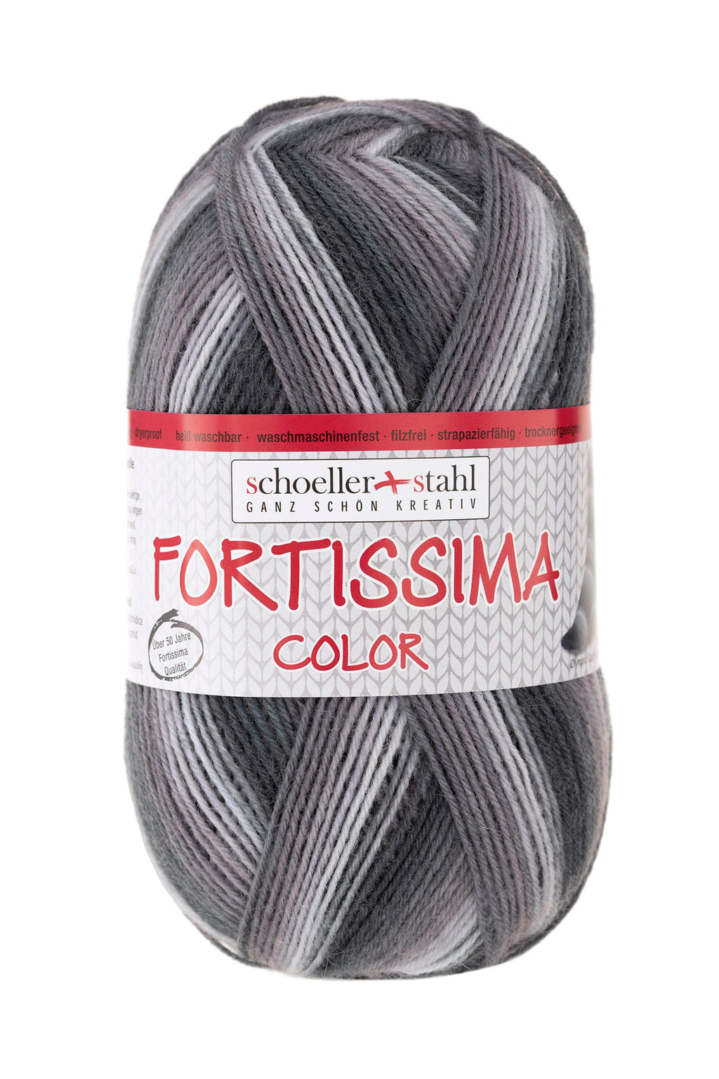 Fortissima bunte 4 - fach Sockenwolle | Farbe 2434 - SAPPORO - rebecca - online.de