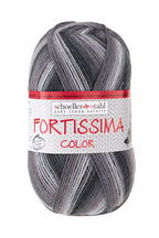 Fortissima bunte 4 - fach Sockenwolle | Farbe 2434 - SAPPORO - rebecca - online.de