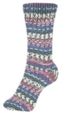Fortissima bunte 4 - fach Sockenwolle | Farbe 2481 - HOLUNDER - rebecca - online.de