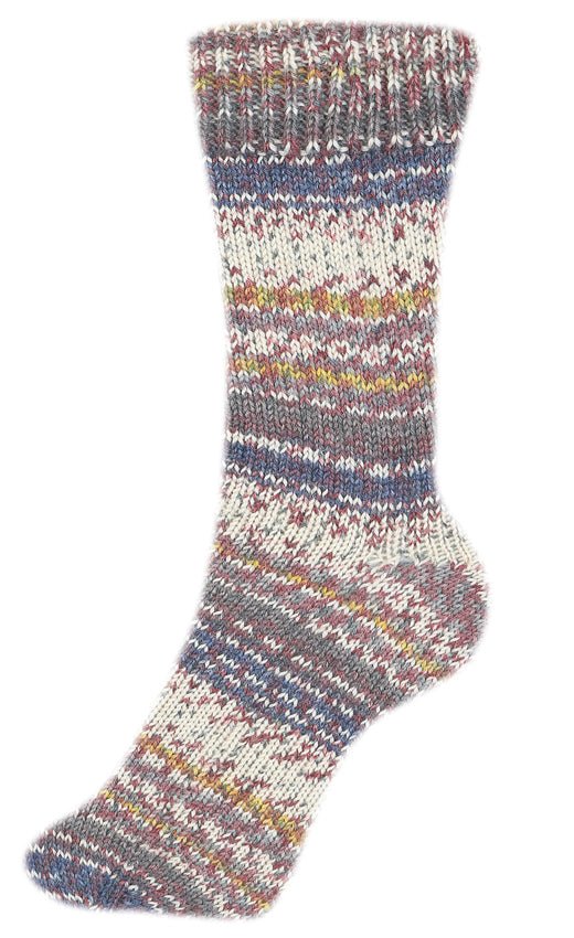 Fortissima bunte 4 - fach Sockenwolle | Farbe 2482 - HERBSTLAUB - rebecca - online.de