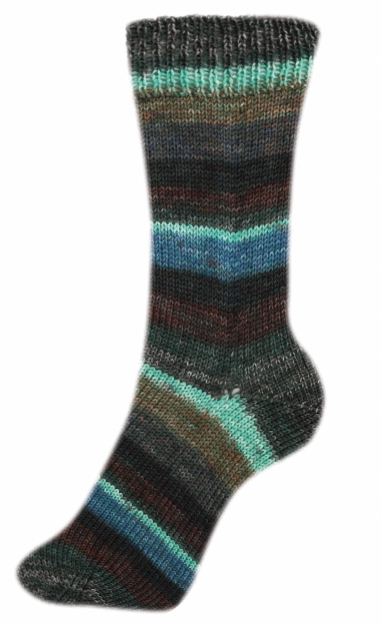 Fortissima bunte 4 - fach Sockenwolle | Farbe 2499 - PFLAUME - rebecca - online.de