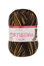 Fortissima bunte 4 - fach Sockenwolle | Farbe 2504 - MINERAL - rebecca - online.de