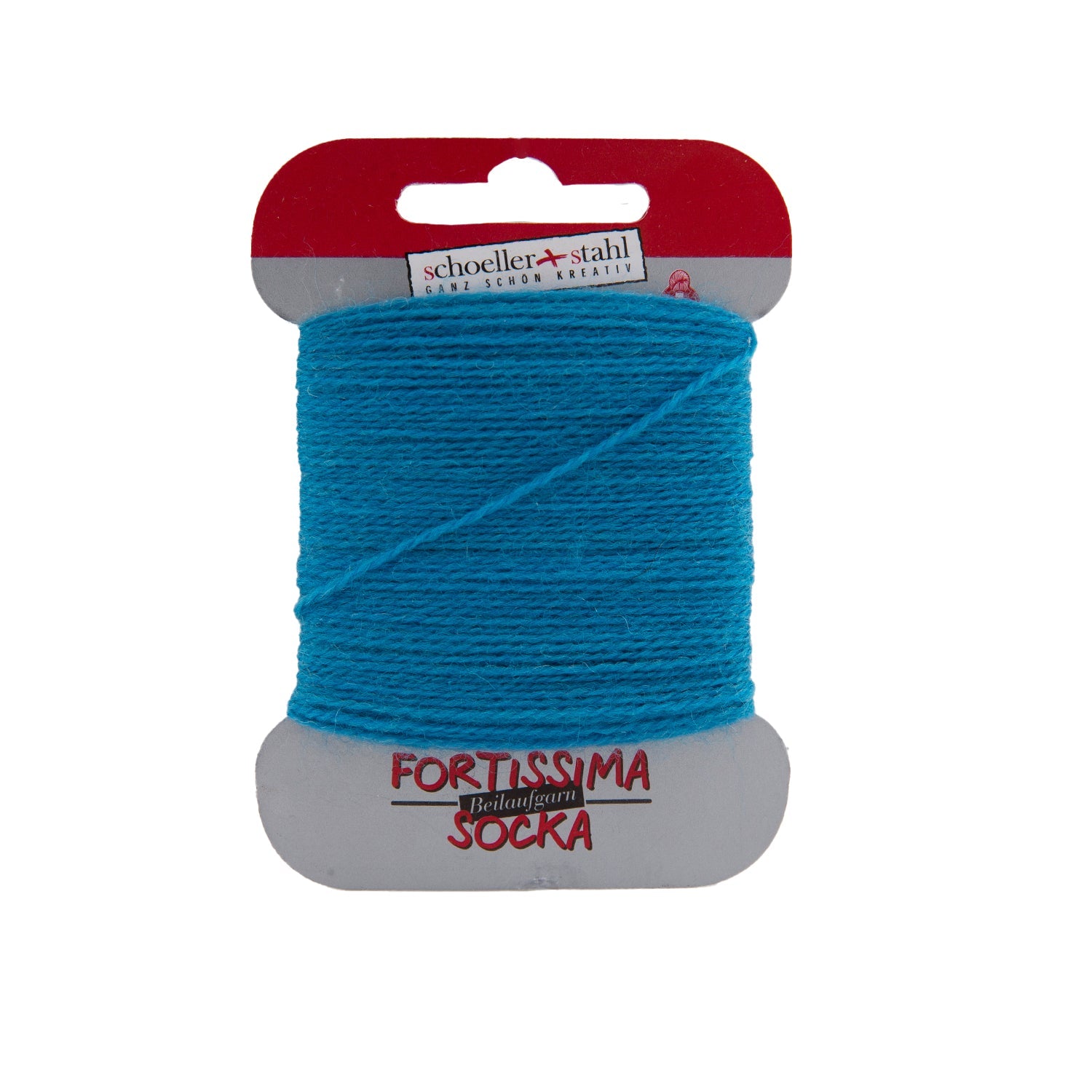 Fortissima Socken - Beilaufgarn 40m/5g | Farbe 1005 - TUERKIS - rebecca - online.de