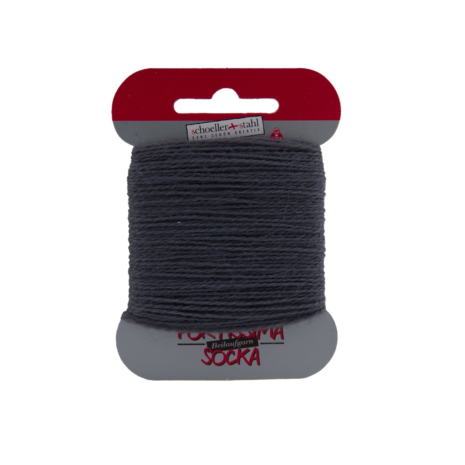 Fortissima Socken - Beilaufgarn 40m/5g | Farbe 1028 - MAUS - rebecca - online.de