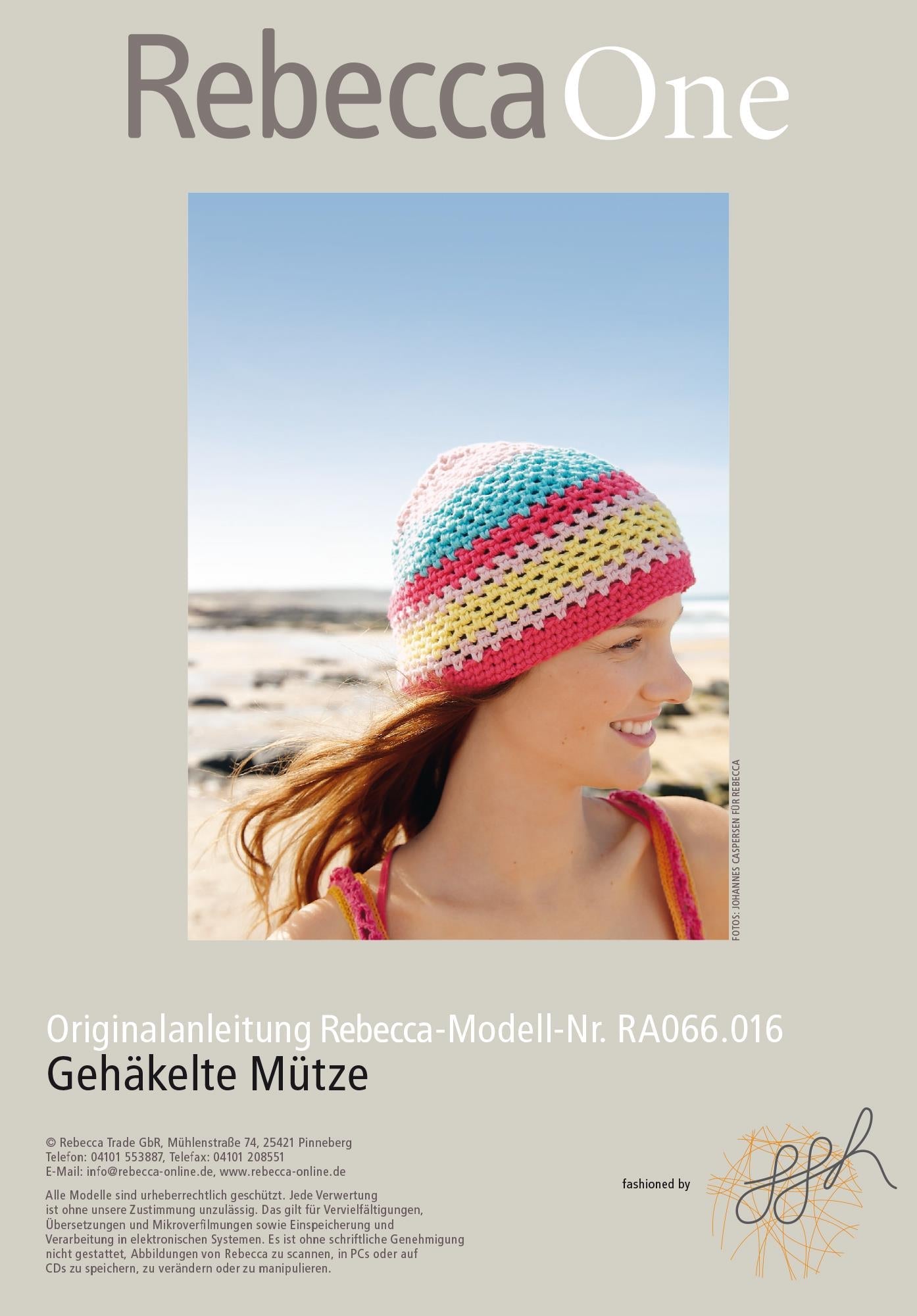 Gehäkelte Mütze - Rebecca - Online.de