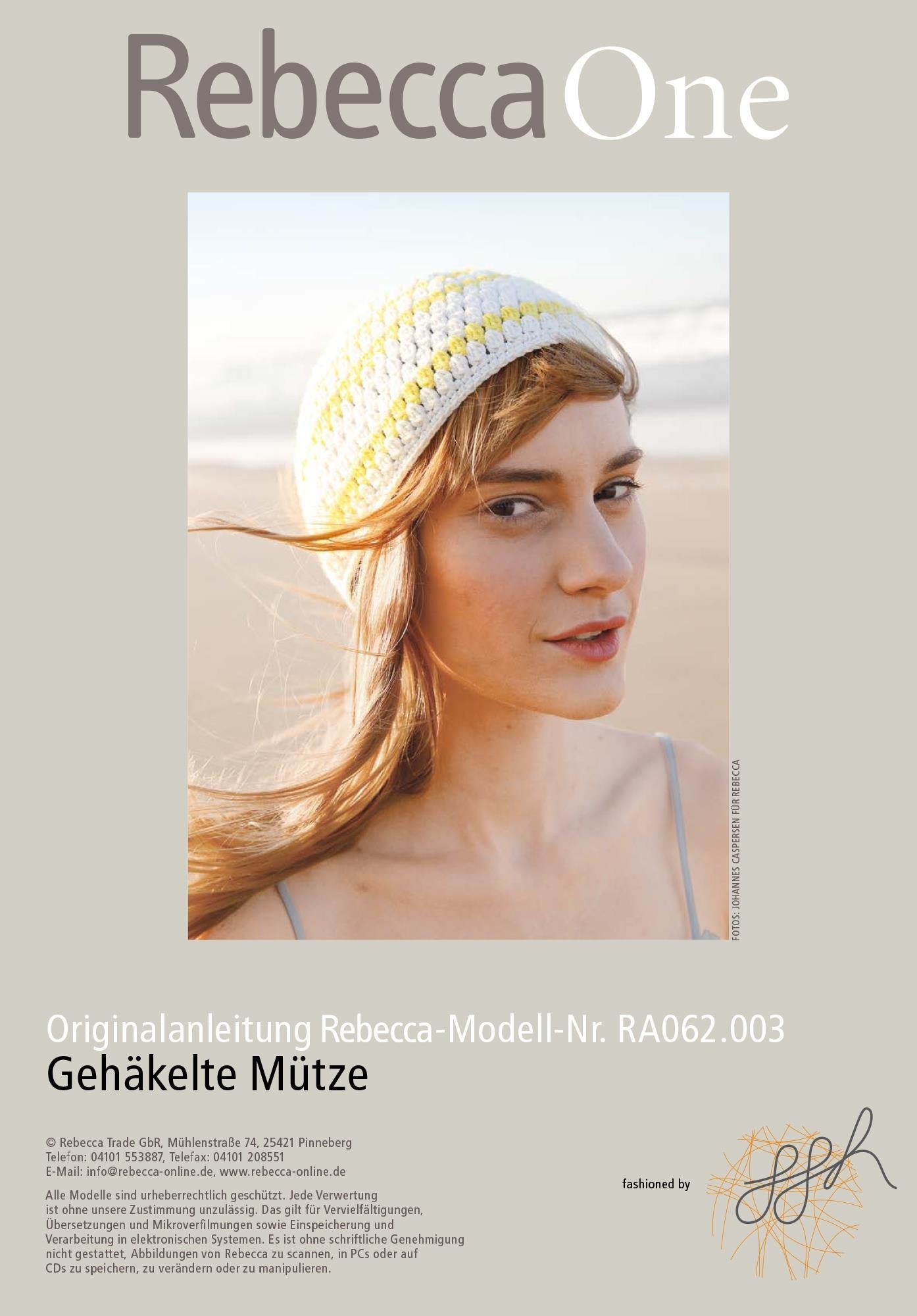 Gehäkelte Mütze - Rebecca - Online.de