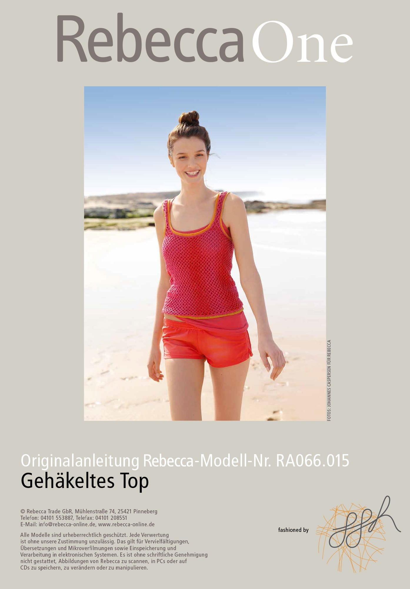 Gehäkeltes Netztop - Rebecca - Online.de