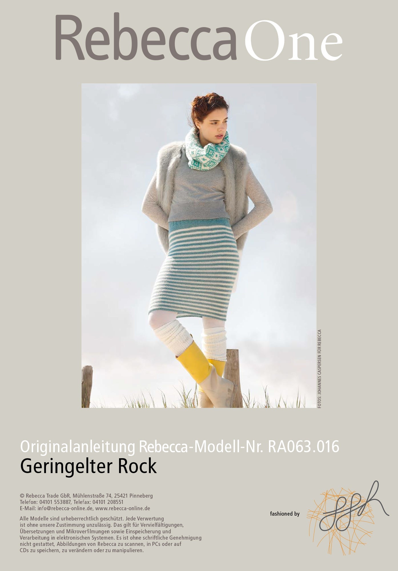 Geringelter Rock - Rebecca - Online.de
